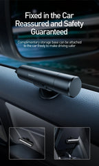 Baseus Car Safety Hammer Auto Emergency Glass Window Breaker Seat Belt Cutter Life-Saving Escape Car Emergency Tool Prêt Pour L'été