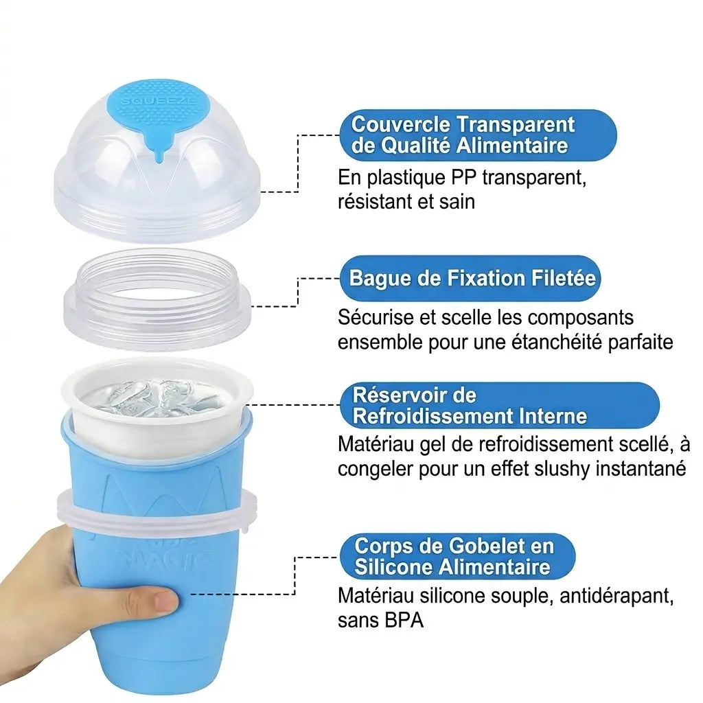 Gobelet pour Smoothie avec Paille Prêt Pour L'été